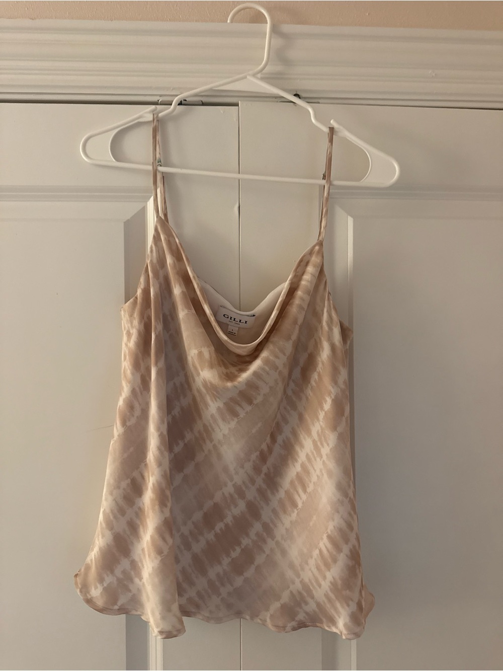 GILT cowl neck tank